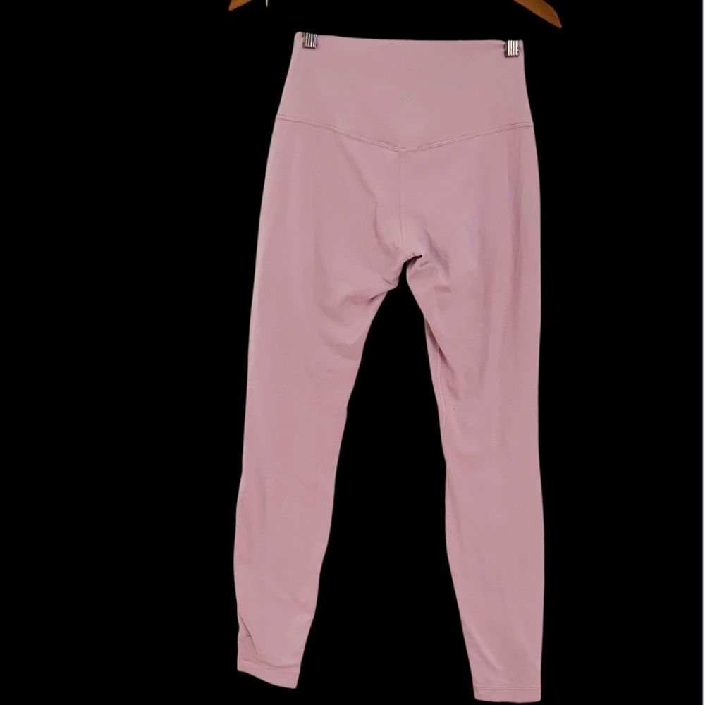 lululemon align pants color dusty pink, size 8